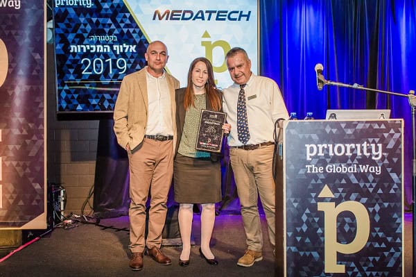 מידעטק זכתה במקום הראשון בקטגוריה של אלוף המכירות ב-Priority מידעטק זכתה במקום הראשון בקטגוריה של אלוף המכירות ב-Priority